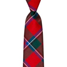 Tartan Tie - Sinclair Red Modern